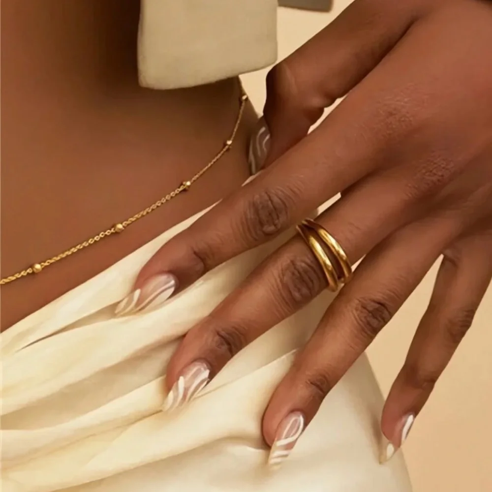 Chic Gold Women's body chain R234 - Picture 2 of 6